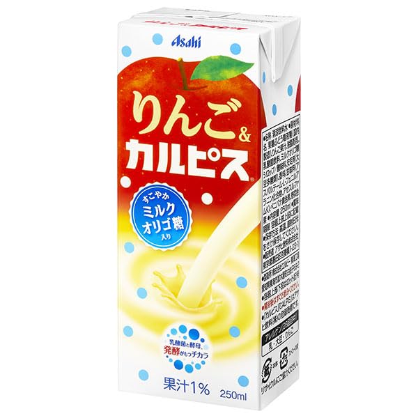 Amazon.co.jp: アサヒ飲料 りんご&カルピス 250ml紙パック×24本入