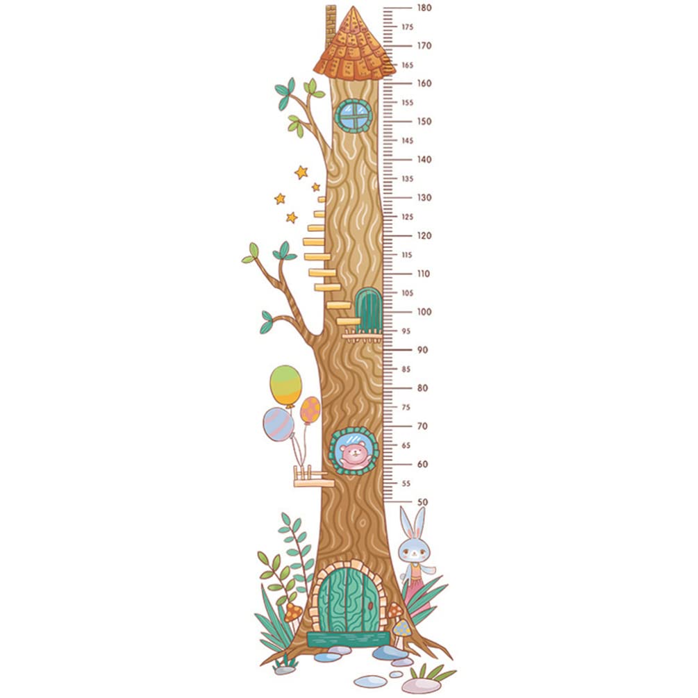 iplusmile Tableau De Croissance Règle De Hauteur Toise Pour Garçon Fille Autocollant Mural Toise à Suspendre Pour Maison