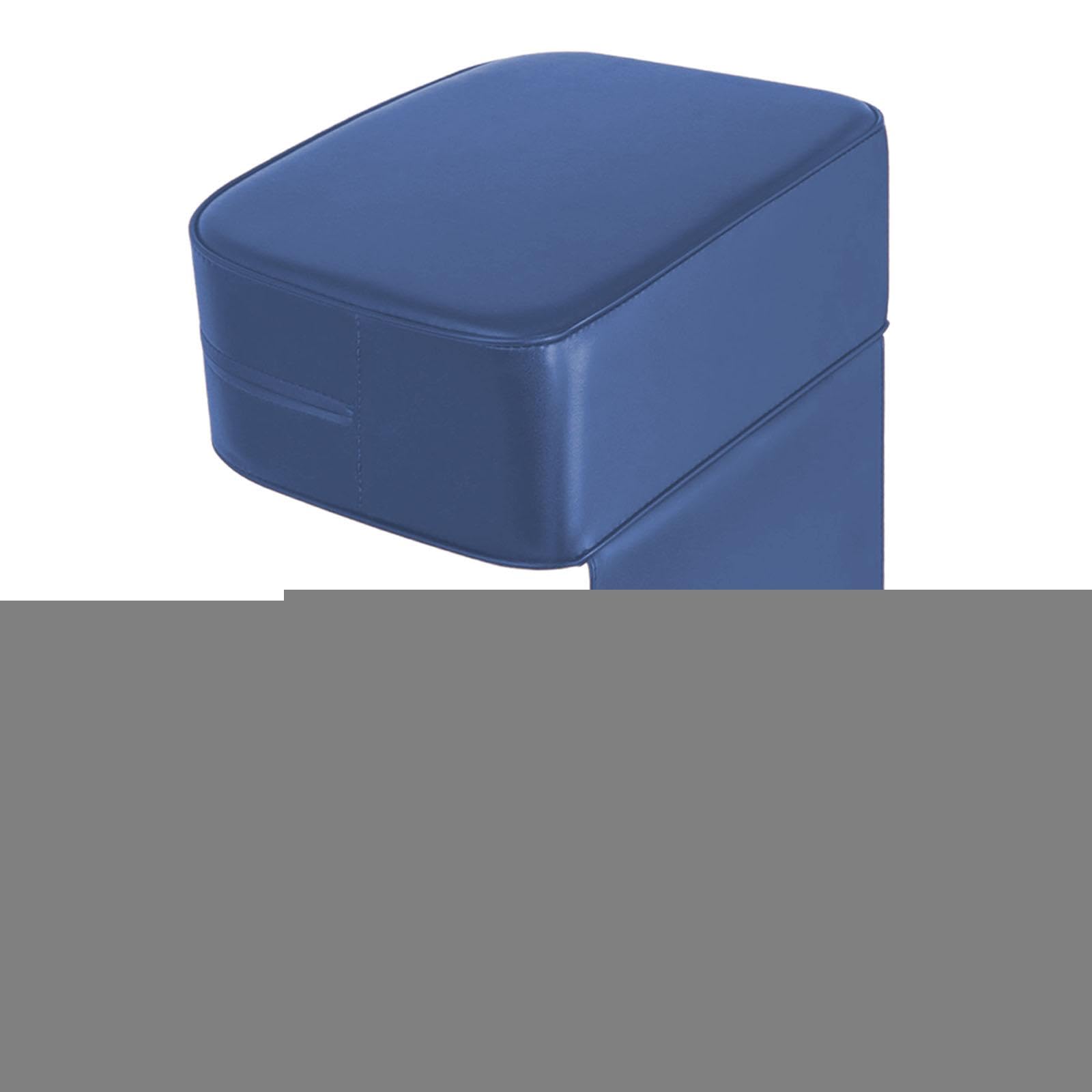 Amagogo Seggiolino rialzato per bambini, per salone di bellezza, per aumentare l'altezza della sedia, robusto e multiuso, per bambini, Blu