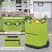 COSTWAY Einkaufstrolley klappbar, 50 Liter, Einkaufswagen mit 3 Taschen & verstellbarem Griff...