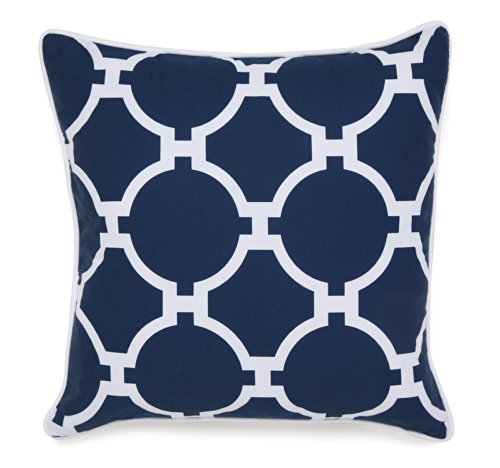Martex Jill Rosenwald Copley Hampton Links Embroidered Pillow