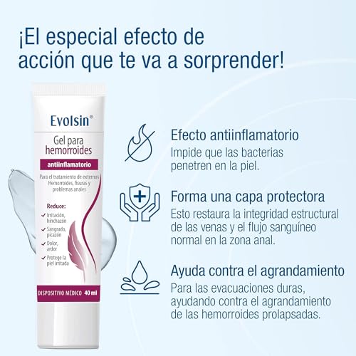 Variante de Evolsin crema para hemorroides 40ml