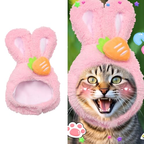 Gorro de Conejo para Mascotas ALIBBON para Pascua