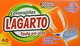 LAVAVAJILLAS PASTILLA MAQUINA LAGARTO 40 PZ