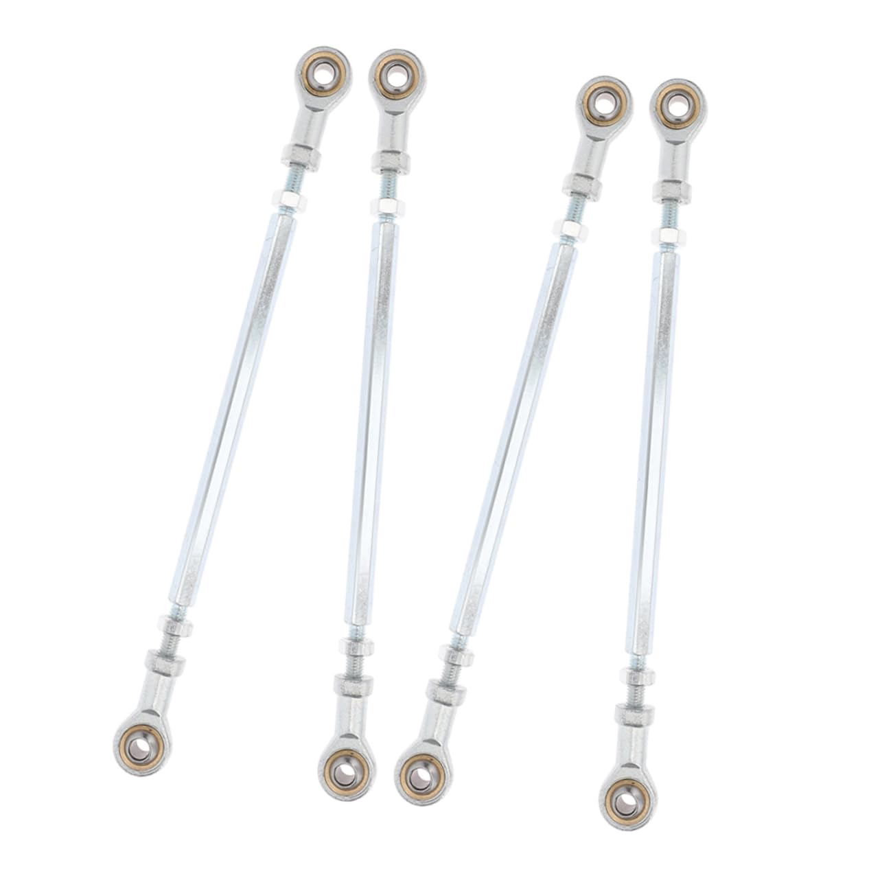 GLEAVI 4 Piezas Kit de Barras de Acoplamiento para Atv Rótulas de Dirección Extremos de Barra de Acoplamiento Accesorios de Dirección para Quad y Atv