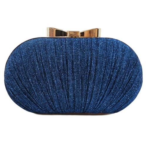 Image of Clutch Purse for Women, Evening Bag with Removable Chain Strap Elegant Handbag for Wedding /Prom /Cocktail /Party