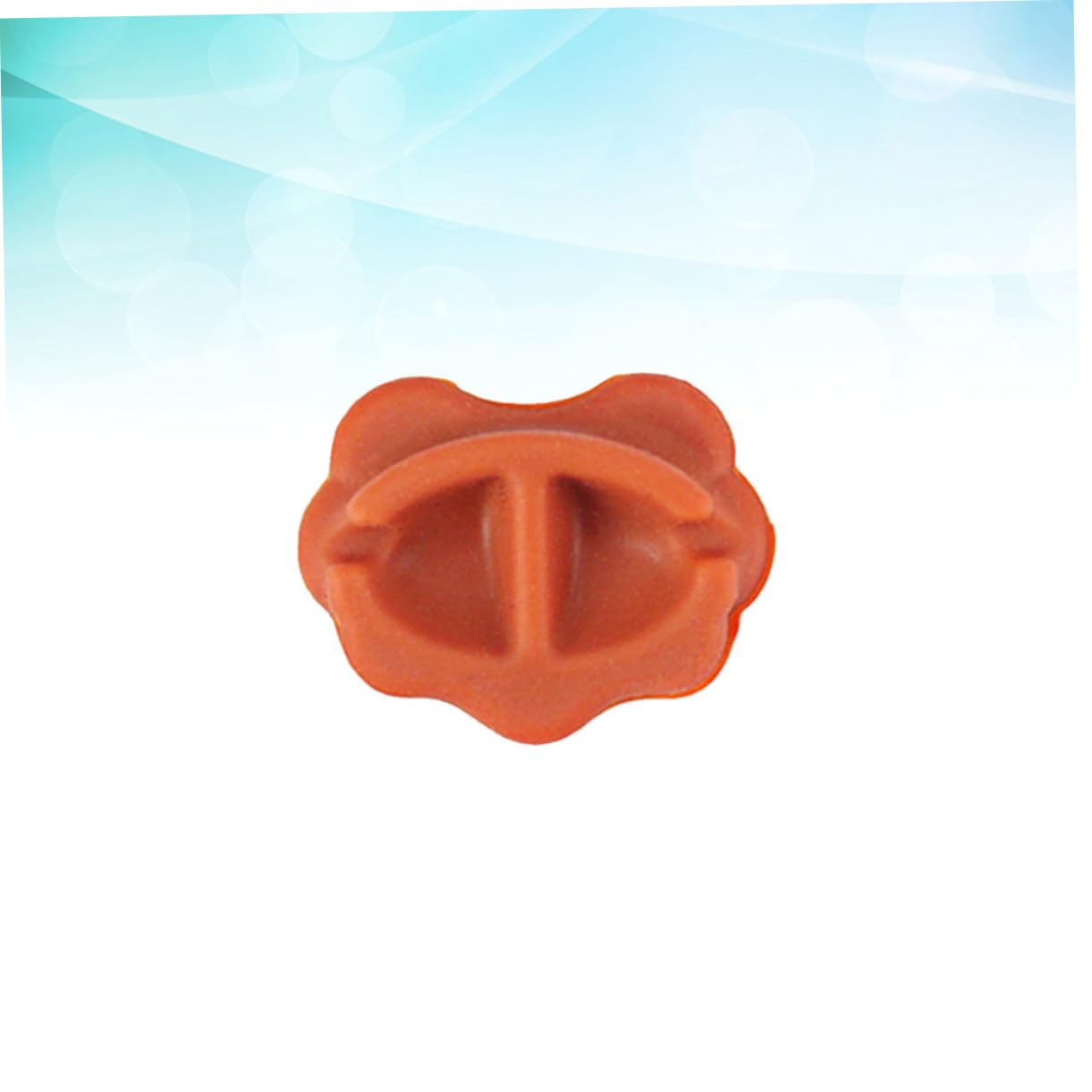 Yardwe 2pcs Erhu Noise Reducer Pads Sound Filter Cushions for Quiet Practice Durable High Grade Material Easy to Install Volume Reduction for Erhu Players Orange