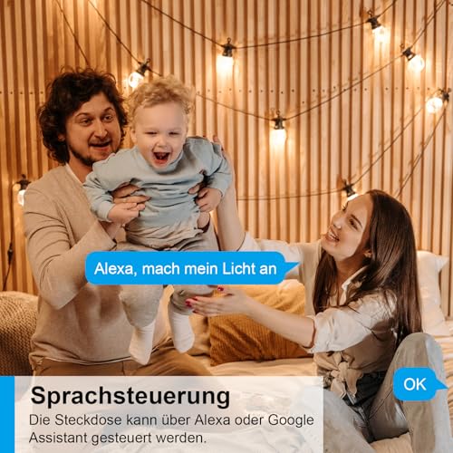 ANTELA WLAN Smart Steckdose mit Strommessung 16A – Ansicht 4