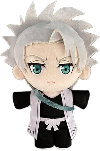 Cayhut Figura de peluche de anime, muñecos de peluche, marioneta de juguete de 7.9 in Hitsugaya Toushirou