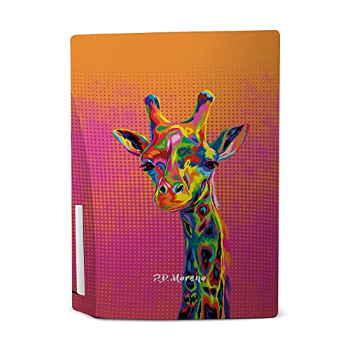 Plaque Frontale Autocollant PS5 Disc Vinyle Manette Girafe Animaux II - 3