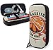 Produktbild Federmäppchen Basketball Art Cute Pen Pencil Case Leather Pouch Bag Pencil Case with Double Zipper Holder Box for Girls Boys Adults