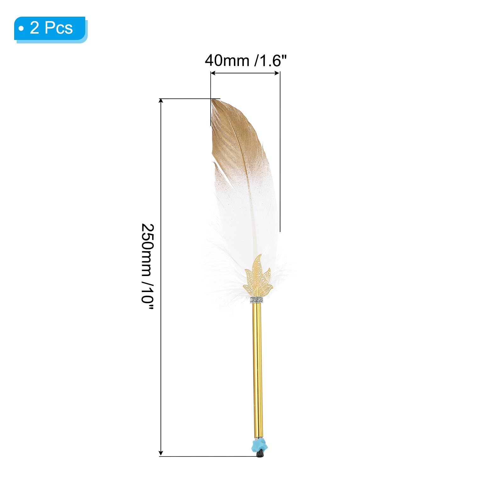 PATIKIL Feather Ballpoint Pen - Image 2