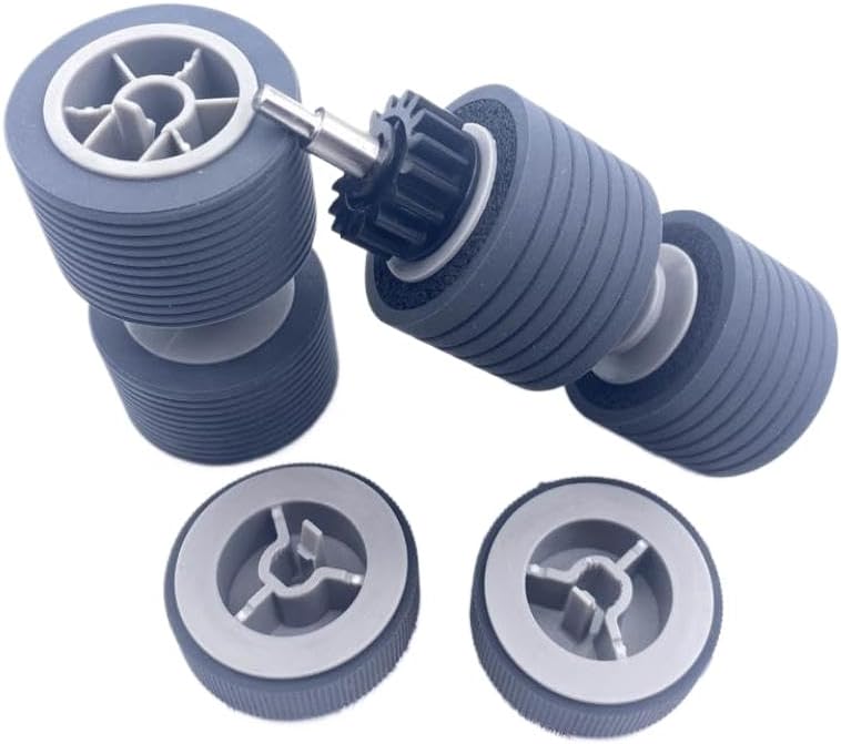 Pick Roller, Brake Roller, and Separator Roller Replacement Kit (5 Sets) Compatible with fi-6400, fi-6420, fi-6800 Scanners - Includes PA03575-K011, PA03575-K012, PA03575-K013