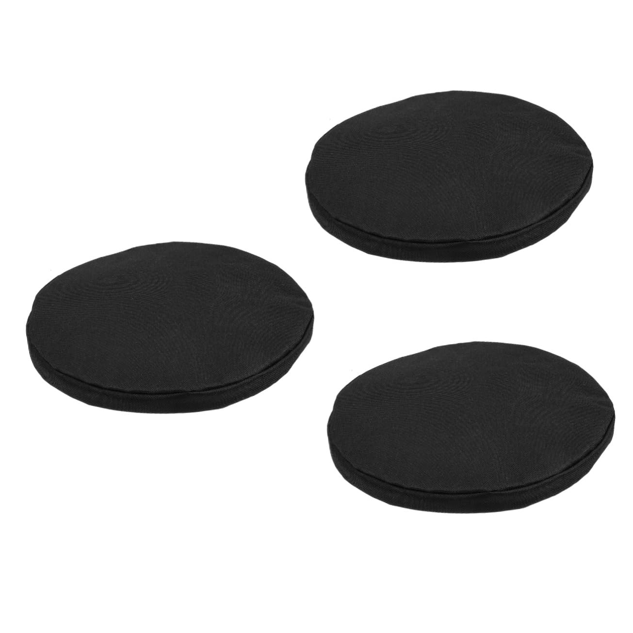 Abaodam 3 Piezas Cojín para Portátil Oxford Negro y Compacto para Camping Pesca Playa y Actividades