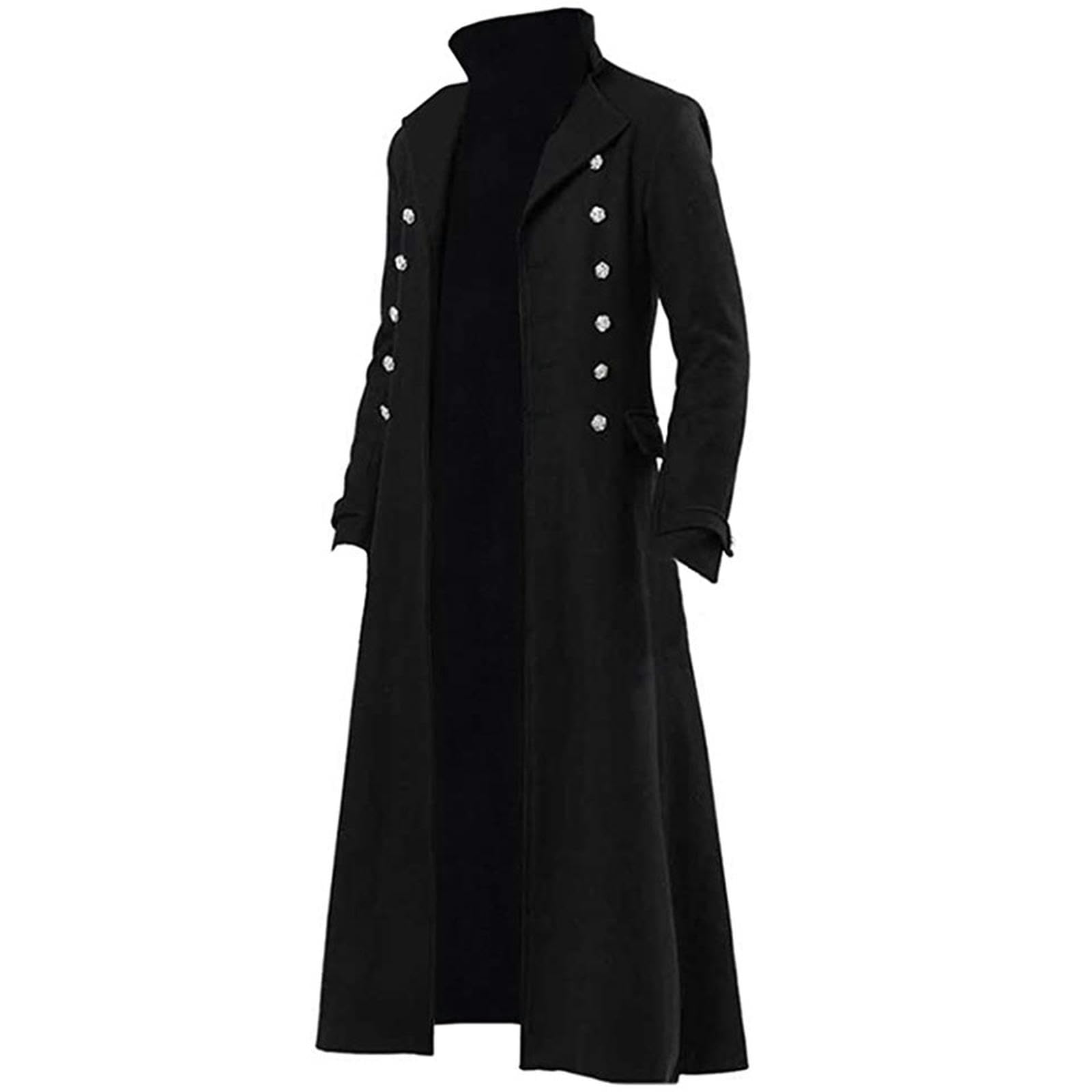 Xinchangda Middeleeuwse vintage steampunk-stijl lange jas
