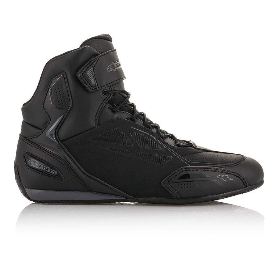 Alpinestars Faster-3 Drystar Shoes (9.5, 131-Black/Gray/Red