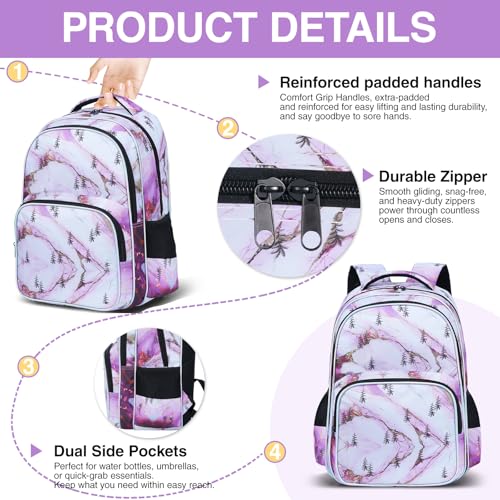 School Backpack for Girls Kids Bookbag for Girls And Boys Teen Backpack Travel Laptop Backpack Casual Daypacks4