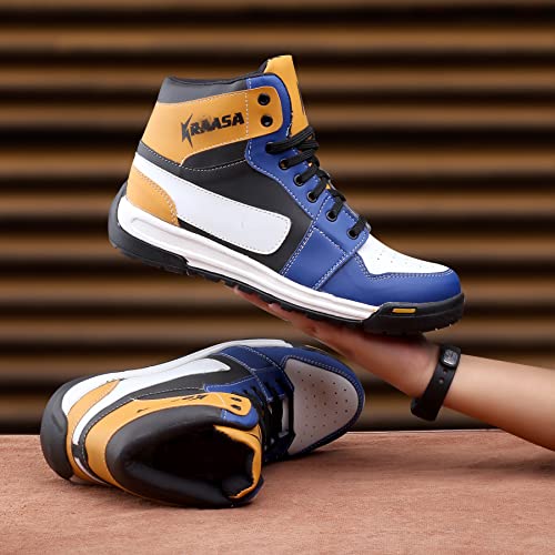 Image of Kraasa Creative Boots for Men| Long Hiking Shoes