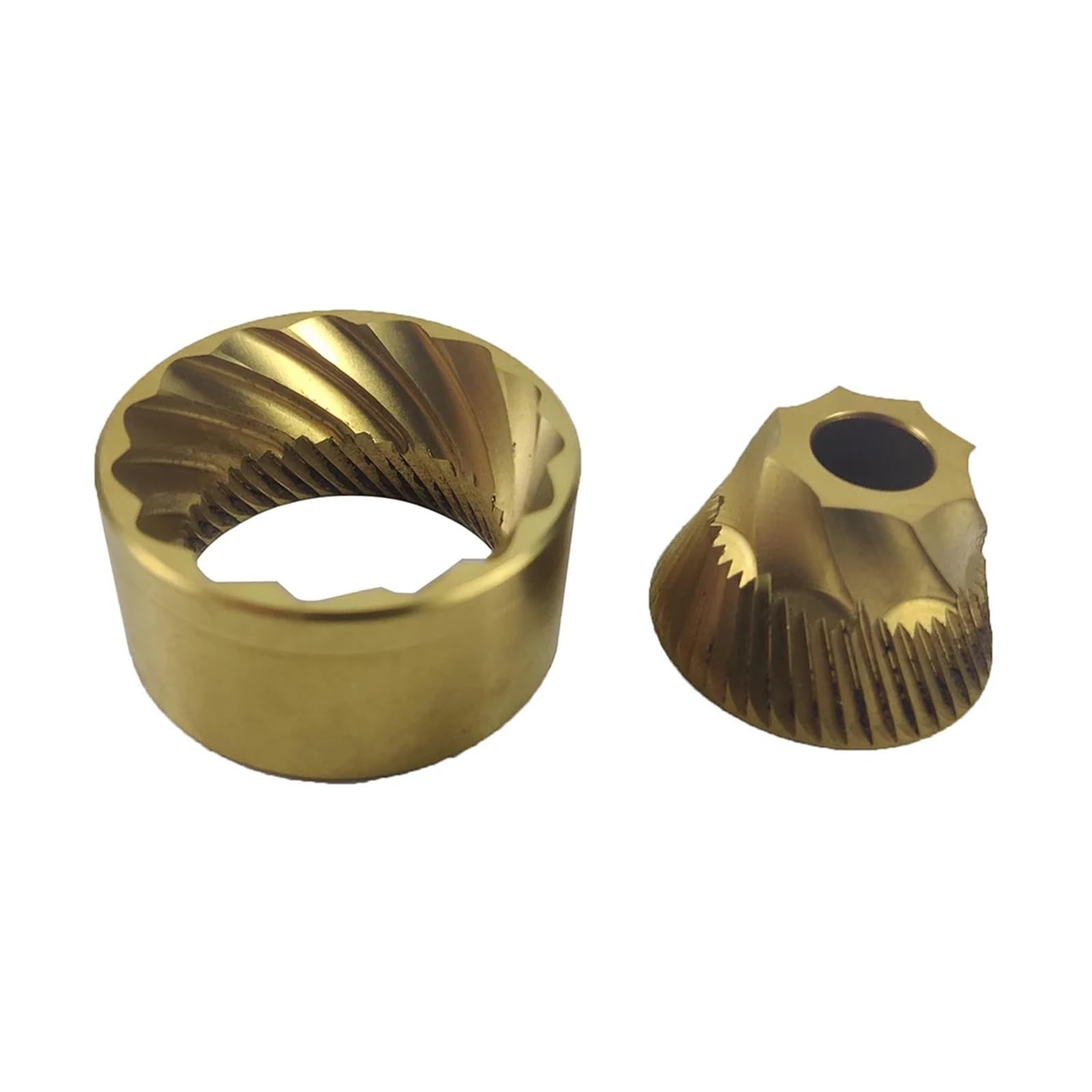Macine For Macinacaffè, Compatibili Con XEOLEO, Macine In Pietra In Lega Di Titanio/acciaio Inossidabile 017/016, Macine Coniche A 8 Stelle, 40 Mm