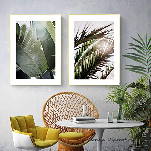 Peinture impression scandinave pour salon moderne et déco murale nature chambre