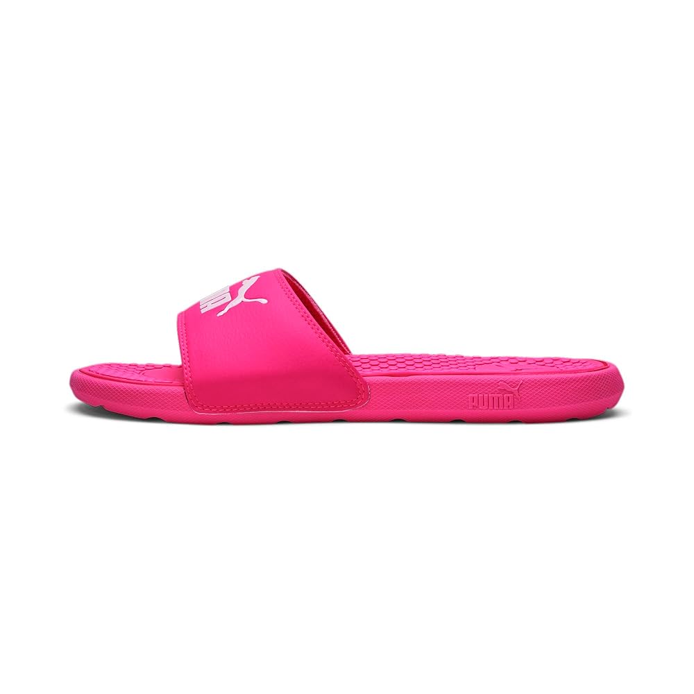 Puma womens Cool Cat Wns KNOCKOUT PINK-White Slides - 6 UK