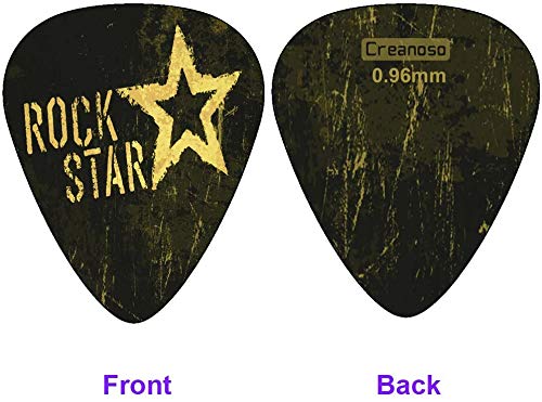 Creanoso Refroidir Médiator guitare (12-Pack) – GRATUIT Porte-Pick en cuir – Celluloid – Design unique assorti – pour… - Les Beatles, Paul McCartney, John Lennon, RIngo Starr, George Harrison Creanoso Refroidir Médiator guitare (12-Pack) - GRATUIT Porte-Pick en cuir - Celluloid - Design unique assorti - pour… – Image 7