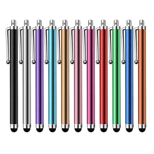 Ziyan 10 Stück Stylus Universal Eingabestift Stift Touch Pen für Handy Tablet Alle Smartphone Kapazitiven Touchscreen