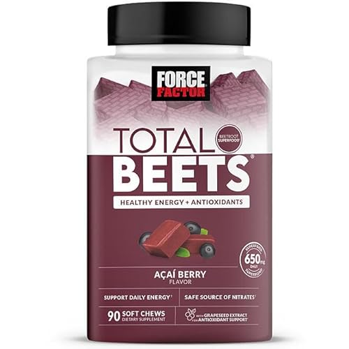 EVSEMO Total Beets, Beet Root Superfood Soft Chews, Acai Berry (90 ct.)