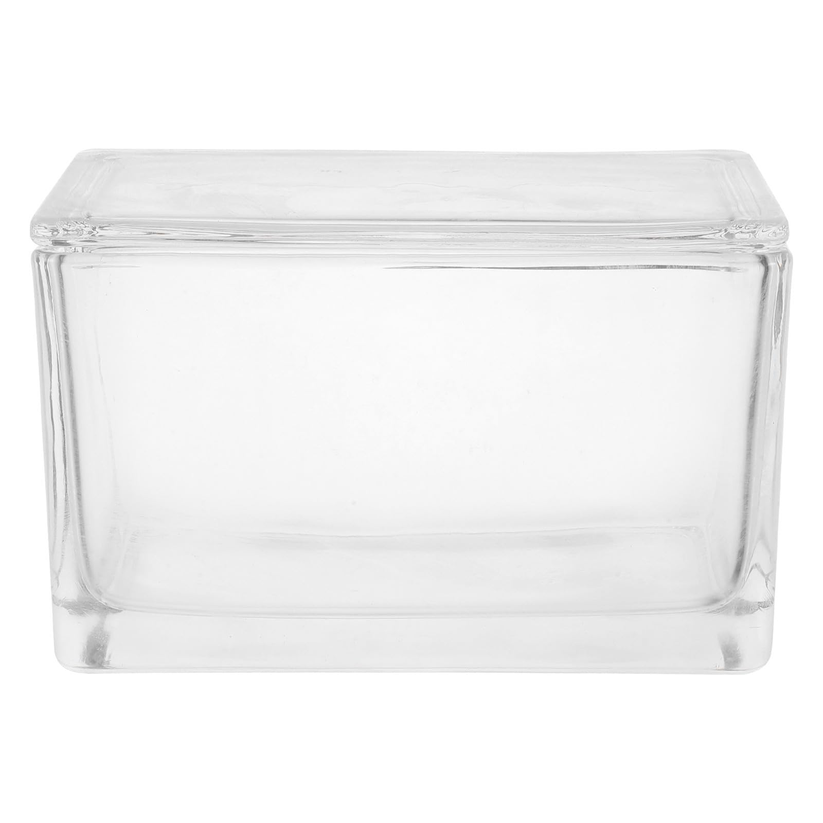 CRAFTHROU Cubierta de Vidrio Transparente para Portaobjetos Depósito de Tinción de Laboratorio con Soporte Vertical y Horizontal Alta Precisión Fácil Limpieza y Gran Capacidad