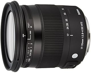Sigma 884101 F2.8-4 Contemporary DC Macro OS HSM 17-70mm Zoom Lens for Canon EF-S Cameras - International Version (No Warr...
