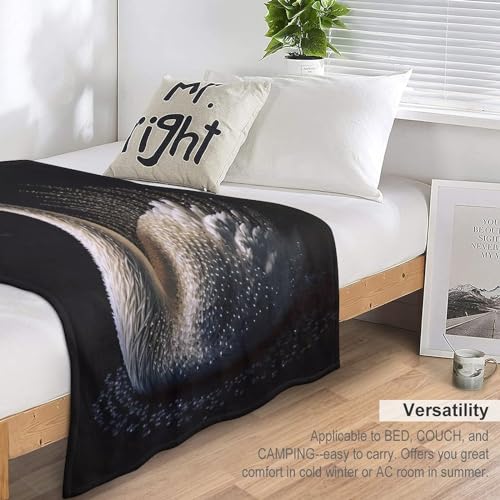 Couverture polaire cygne en plaid canapé et lit douceur flannel 140x180 - 6