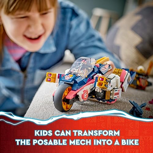 Lego 6425933 Ninjago Sora’S Transforming Mech Bike Racer Building Toys thumb #2