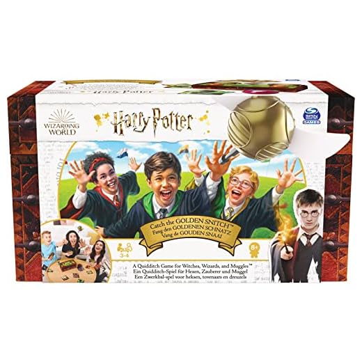 Harry Potter Atrapa la Snitch, Juego Familiar para niños a Partir de 6 años