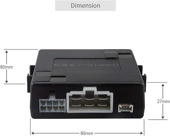 EASYGUARD ES002-P3 Push Engine Start button Module and keyless go System Compatible with car Alarm or keyless Entry System dc12v