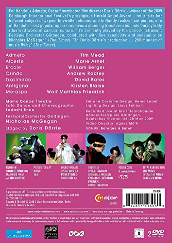 Händel Admeto DVD opera de Göttingen 2009 coleccion de musica clasica barroca 3