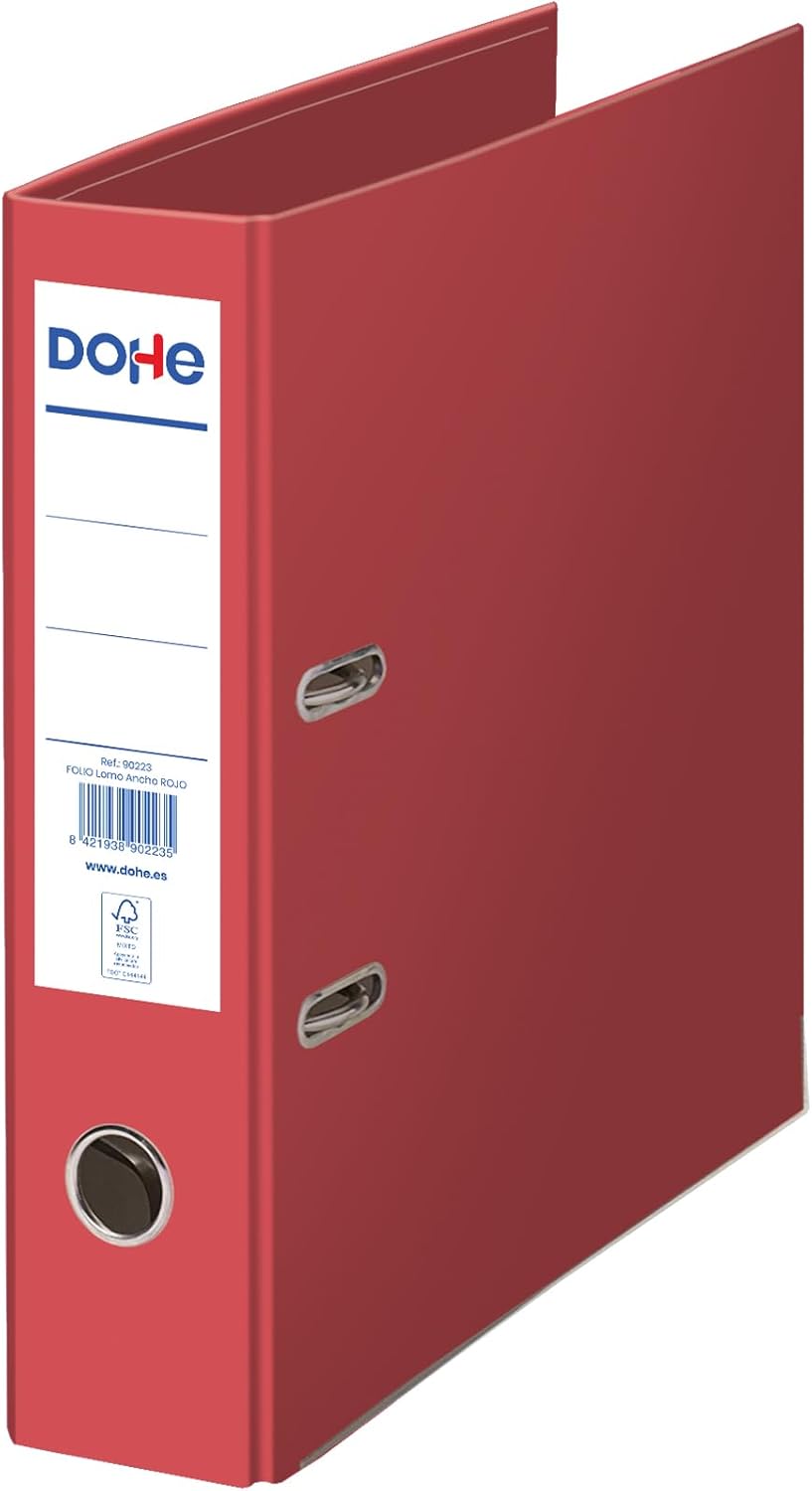 DOHE ECOFILE Ecological File Cabinet, Carton Metal, Blue, Folio