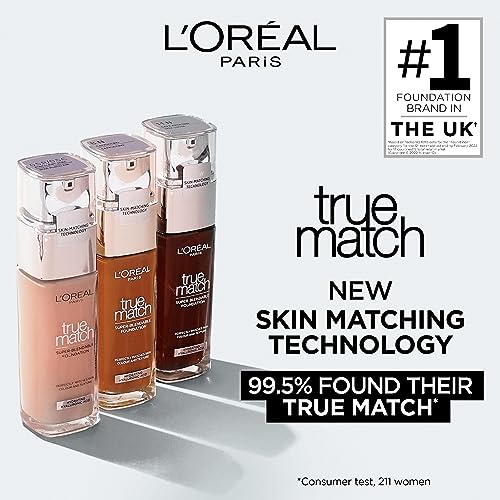 L'Oréal True Match Fond de Teint, 0.5.N Neutral/Neutre 1 Unité