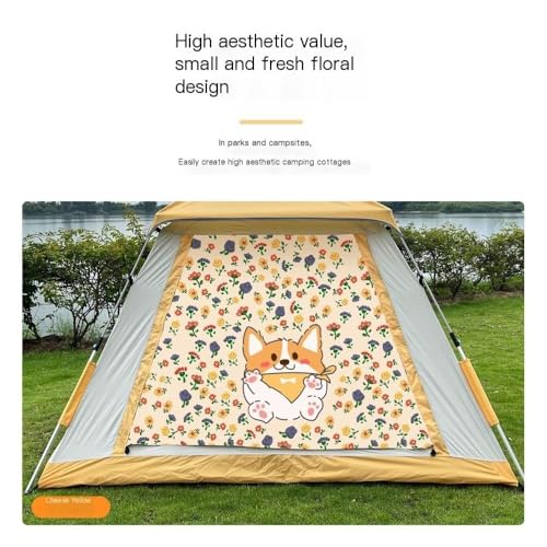 Carpa automática rápida para 1 persona, resistente y impermeable miniatura 5