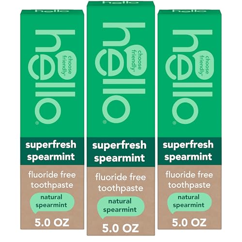 hello Superfresh Natural Spearmint Toothpaste
