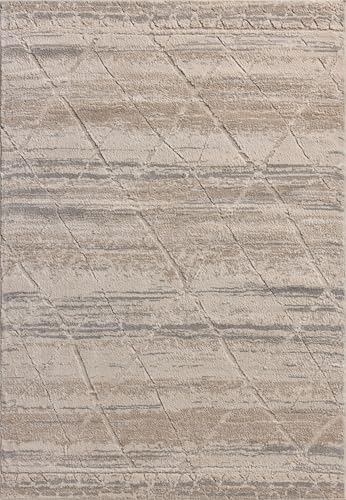 Image of Loloi Amber Lewis Monty Collection MOT-02 Ivory /Natural 11'-6 inch x 15', .50 inch Pile Height, Area Rug