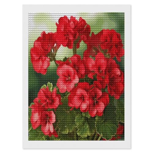 Pintura de puntos de diamante de flores para conectar con tu creatividad