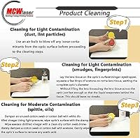 MCWlaser CVD II-VI ZnSe Laser Fokuslinsen Durchmesser: 20 mm FL: 4" oder 101,6 mm Laser Linse Lens für CO2-Lasergravur Schneidgravierer/schneider 40W-200W – Ansicht 8