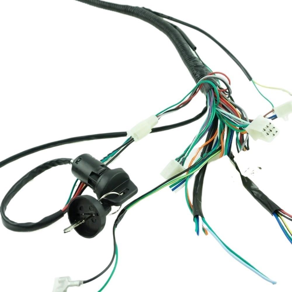 Przełącznik elektromagnetyczny Do 150cc 200cc 250cc 300cc ATV | Buggy Quad Pełna Wiązka Przewodów Krosno Cewka Zapłonowa CDI