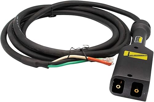 Receptáculo de cargador Powerwise de 36 V para carritos de golf eléctricos EZGO Medalist TXT (enchufe del cargador)