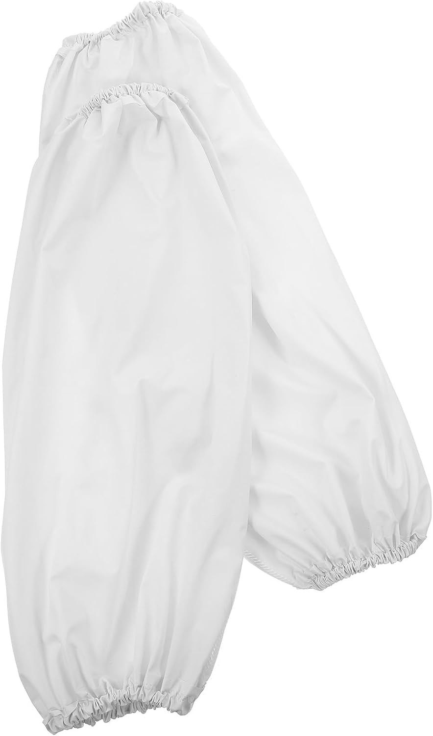 Abaodam Waterproof Oil-proof Kitchen Oversleeves Arm Sleeves for Home Cleaning and Gardening, White Protective Sleeve Covers, 2 Pieces