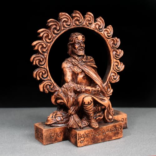 Estatua Lugh Dios Sol Celta 6.5 Pulgadas miniatura 4