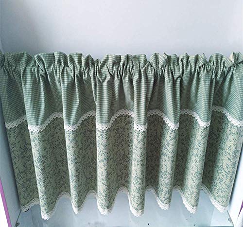 Cortinas de café de estilo rústico americano para chimeneas 3
