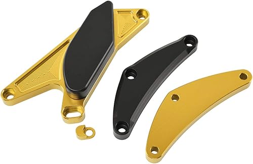 Miniatura 3 de FocusAtOne Protector lateral de aluminio CNC para motocicleta Suzuki GSXR GSX-R 600 750 GSXR600 GSXR750 2007 2008 2009 2010 2011 06-12 (dorado)