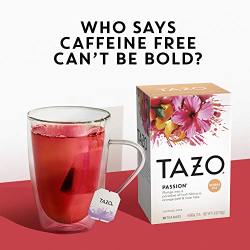 Tazo X68182873 Passion Herbal Tea Bags, Iced Or Hot thumb #4
