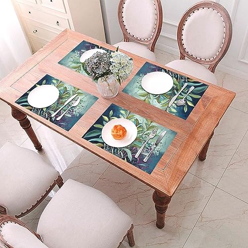 Sets de table résistant à la chaleur et antidérapant lavable pour table de cuisine - 7
